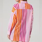 Beach Riot NWOT  Revolve Alexa Top Coverup in Sunset Stripes small/ medium Photo 1