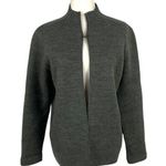 Peruvian Connection Baby Alpaca High Neck Open Cardigan Sweater Size Small Gree Photo 0