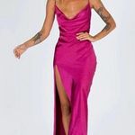 Princess Polly  Magenta Midi Dress Photo 0