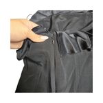 Jay Godfrey  Black Ruffle Mini Dress Size: 4 Photo 4