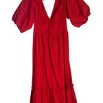Sugar Lips  red tie back dress size large Photo 0