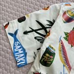 NWT ALEMAIS x Alan Berry Rhys Samaki Cropped Organic Cotton Shirt Women's Size 4 Photo 8