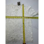 Mason by Michelle Lace Long Sleeve Top in White. Size 4. White Photo 4
