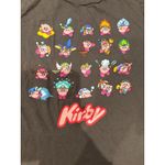 Nintendo Kirby  T Shirt‎ Brown Graphic Print Cartoon Video Game Tee Sm Photo 1