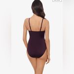 NWT Magicsuit Isabel One Piece Swimsuit in Prune Sz 8 $176 Purple Photo 3