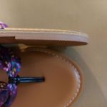 Matilda Jane  Clothing Purple Floral Sandals 10 Resortwear Casual Beach Bohemian Photo 3