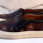 Givenchy women’s peacock print brown skate slip on sneakers size IT 39 US 9 Photo 4