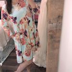 Honeyme floral dress size large boho Photo 1