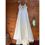 Lulus NWT  Exceptional Passion White Satin Cutout Maxi Dress Bridal Gown Bride S Photo 2