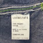 Loomstate Chambray Blue 100% Organic Cotton Button Down Shirt 365 Size Large Photo 6