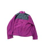 Columbia Womens Fleece Jacket Full Zip Pink Gray Large L Outdoor Photo 1