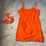 Nanette Lepore  Orange Mini Dress SIZE 12 Photo 0