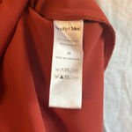 See By Chloe  Crewneck Mini Dress Burnt Orange Cutout Tie Short Sleeve 36… Photo 6