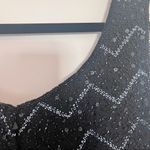 JKARA New York Beaded Sequin dress size 14 black and Silver Photo 5