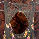 Forever 21 Floral Black Sleeveless Tunic/Dress Photo 3