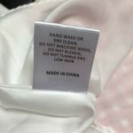 Slate + Willow Gingham Mini Dress Sweetheart Neckline Milkmaid Pink Blue size 10 Photo 13