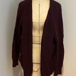 Babaton  Maroon Cardigan Size Extra Small Photo 0