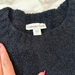 Coldwater Creek Sanctuary Popcorn Knit Pullover Sweater in Black Photo 1