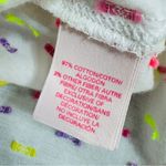 Victoria's Secret Victoria’s Secret Embroidered Neon Print Pajama Shirt White Multi Large Photo 9