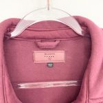 BLANK NYC Burgundy Fleece Jacket Photo 2