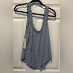 Eyeshadow Textured Blue Tank Top Photo 3