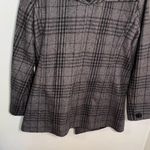 New York & Company Peacoat Gray Black Plaid Size 4 Photo 8