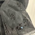 Old Navy   Black Tulle layered Skirt lined with sequins s 16 holiday party goth Photo 3