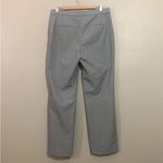 Joie  Pants Womens 10 Houndstooth Straight Leg Black White High Rise Waist Zipper Photo 3