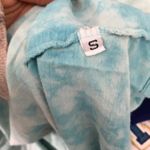 Urban Outfitters Short Sleeved Blue Tie Dye Shirt Photo 7