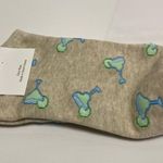 J.Crew NEW  Women Ankle Socks (martini glass print) Photo 1