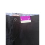 Merona  Women's Black Chino 5" Shorts Size 6 NEW NWT Photo 3
