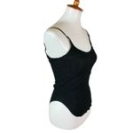 Moussy Vintage Black Ribbed Knit Spaghetti Strap Camisole Tank Top Medium Japan Photo 3