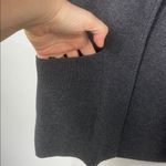 J.Crew  Merino Wool Blend Open Front Cardigan Jacket Charcoal Gray Small Photo 8