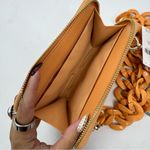 Anthropologie NWT  Cha Crossbody Bag - Orange Photo 3
