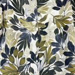 Tahari  Linen Button Up Top Size 2X Leaf Print Tropical Vacation Coastal Photo 3