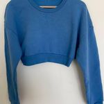 Reformation Jeans Blue Sweatshirt Photo 0