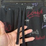 LuLaRoe  Rise Collection - Infinite Joggers - Black Paris London Rome Size XS EUC Photo 5