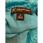 New Women’s INC Intimates Semi Sheer Lacey Strappy Pajama Chemise Sea Isle Xs Blue Photo 5