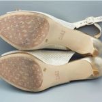 Alex Marie Size 8M Marla Gold Cream Slingback Pump Beaded Formal Party Wedding Photo 8