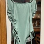 Boutinela High Cut Going Out Bodysuit Sage Green Photo 4