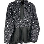 Lane Bryant LIVI  Plus Size‎ 18 20 Pullover Fleece Gray Leopard Color Block E Photo 0