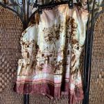Pierre Cardin Vintage  Silky City Scene Print Skirt Size 22W Photo 5