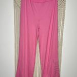 Juicy Couture rhinestone Barbie pink flared pink sleepwear pants. Photo 2