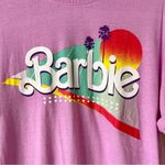 Barbie Pink Cotton Graphic T Photo 1