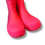 UGG  Droplet Mid Rain Boots Women’s Size 6‎ Taffy Pink Waterproof Spring Photo 4
