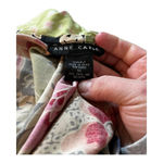 Anne Carson Women's 100% Silk Floral Print Hooded Jacket Medium | EUC Photo 6