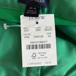 J.Crew Kelsey Pants Womens 24 Bright Green Wide Leg Cropped Workwear Preppy Photo 8