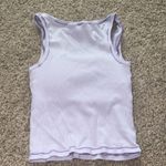 Amazon Lavender Purple Cotton Rib Tank - Medium Photo 1