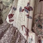 Knox Rose Boho Floral Kimono Duster Cardigan Kimono Size Large Open Front Romantic Photo 6