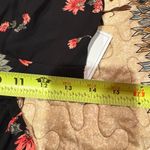 Dress Forum Los Angles Women's Black & Floral Split Leg Sheer Jumpsuit Photo 5